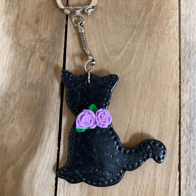 Porte Clefs Noir