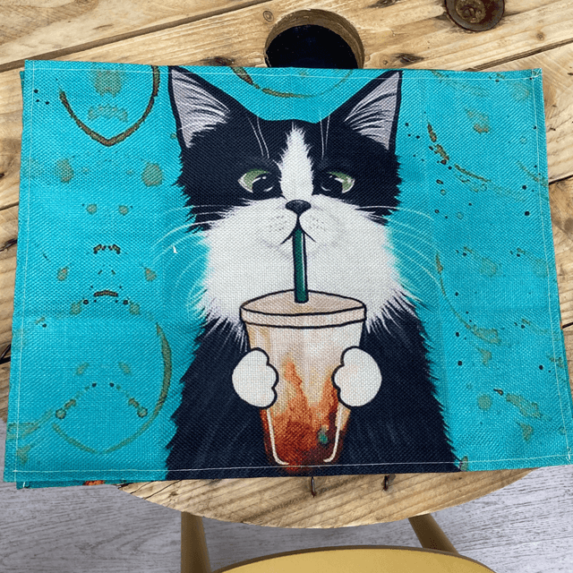 Set de table Chat Paille