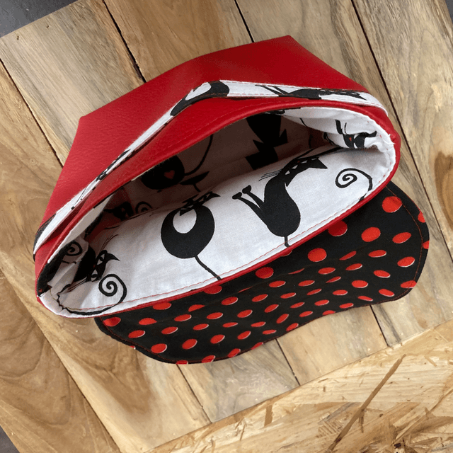 Pochette Chat Rouge