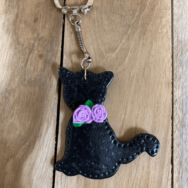 Porte Clefs Noir