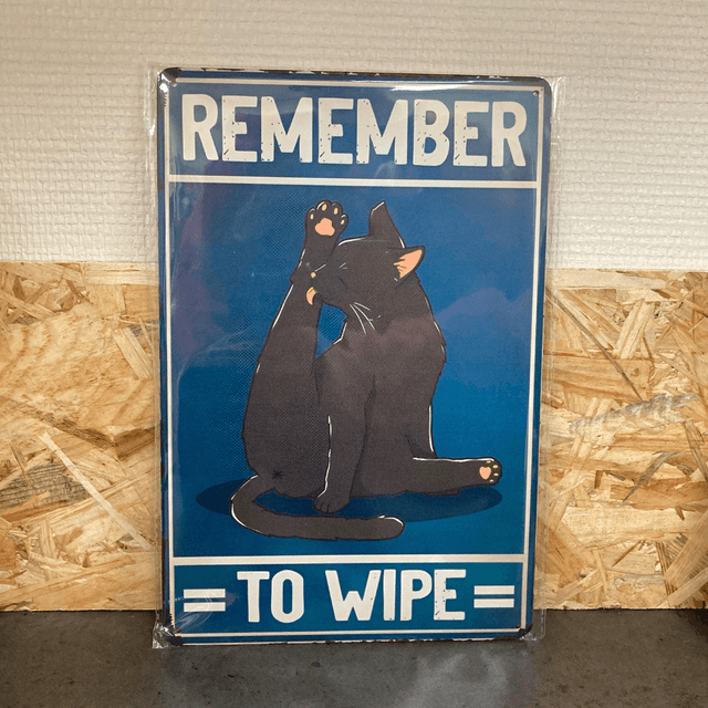 Tableau Chat &quot;Remember to wipe&quot;