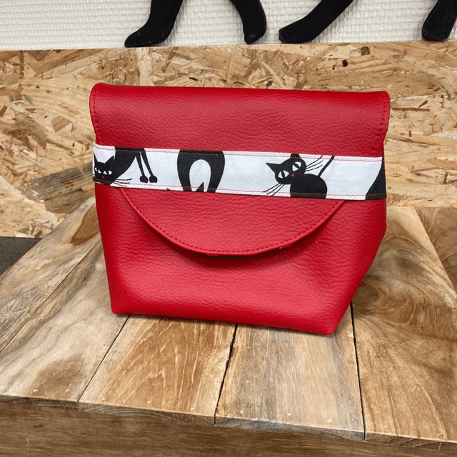Pochette Chat Rouge