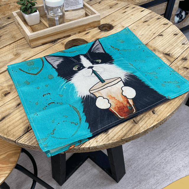 Set de table Chat Paille